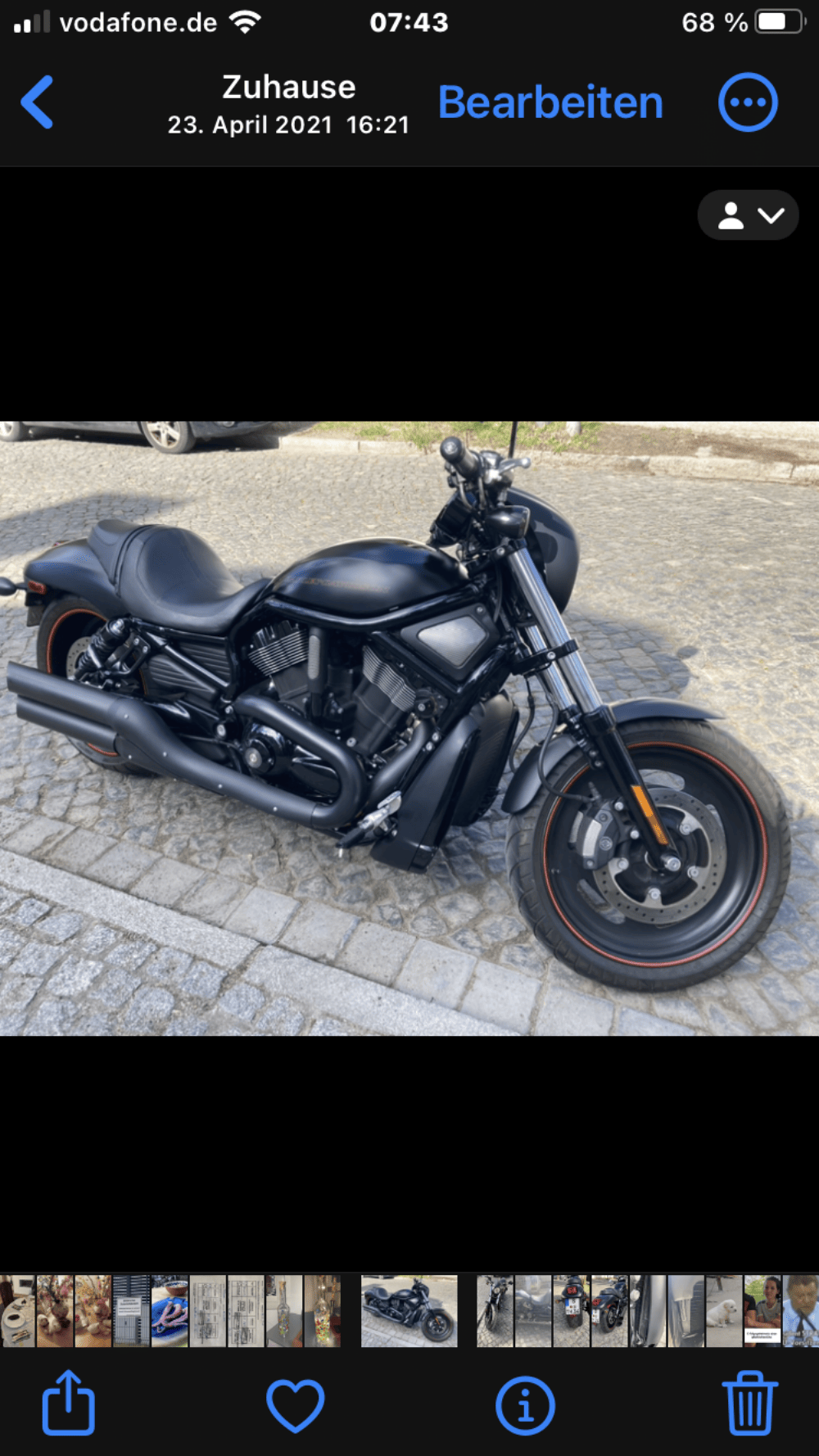 Motorrad verkaufen Harley-Davidson Night Tod Special Ankauf
